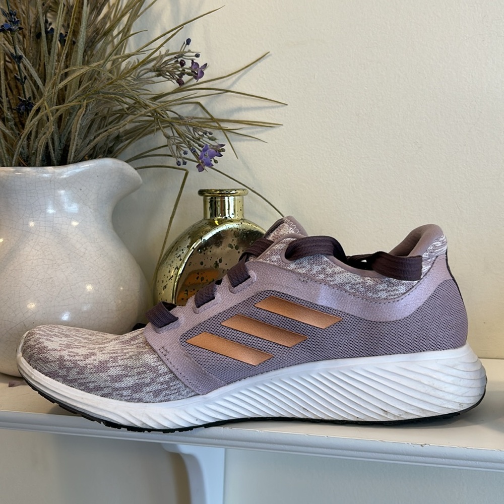 Adidas edge lux mauve and rose gold shoe - Picture 7 of 14